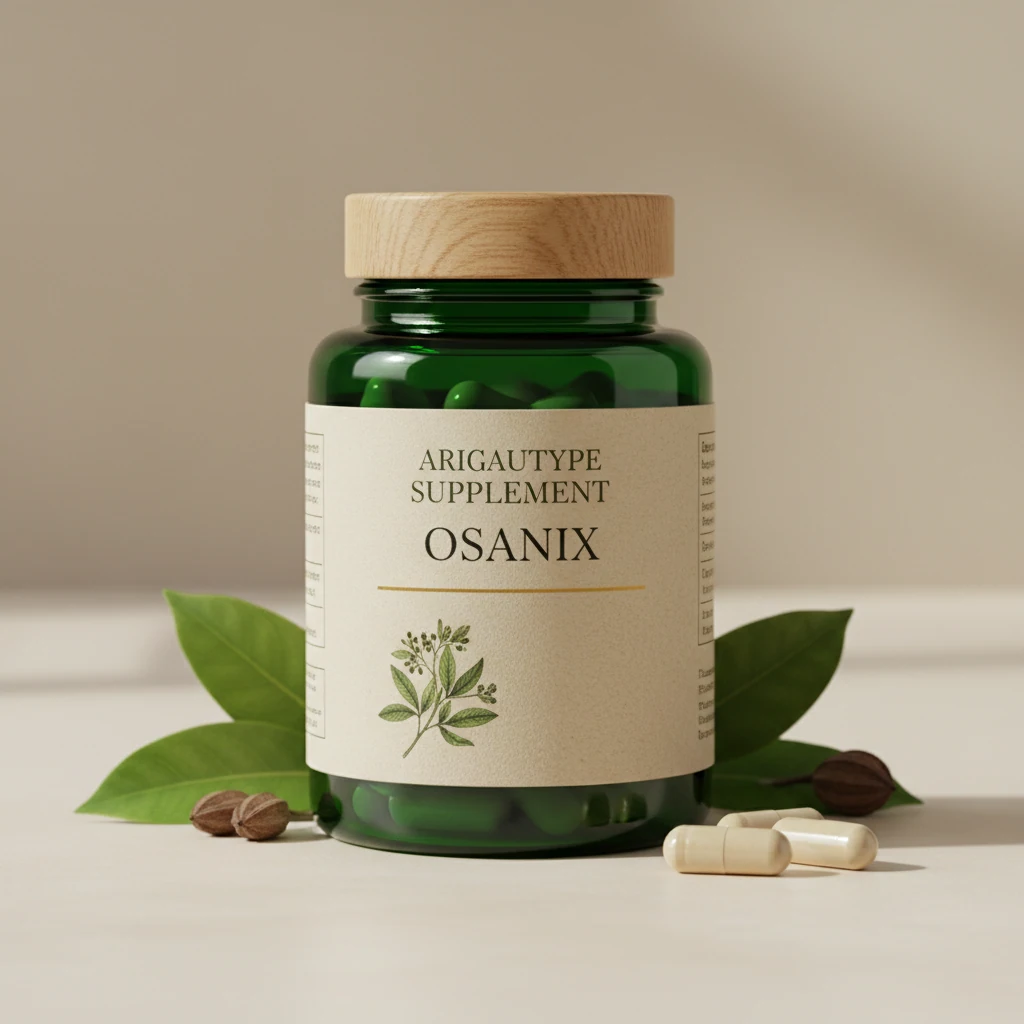 Osanix voedingssupplement - witte pot met paarse dop